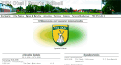 Desktop Screenshot of okel-fussball.de